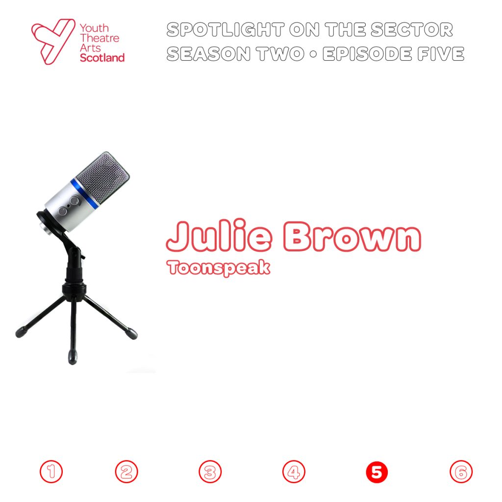 Spotlight on the Sector: Julie Brown 1 Spotlight on the Sector S2 Julie Brown Soundcloud Icon YTAS Aug 2020