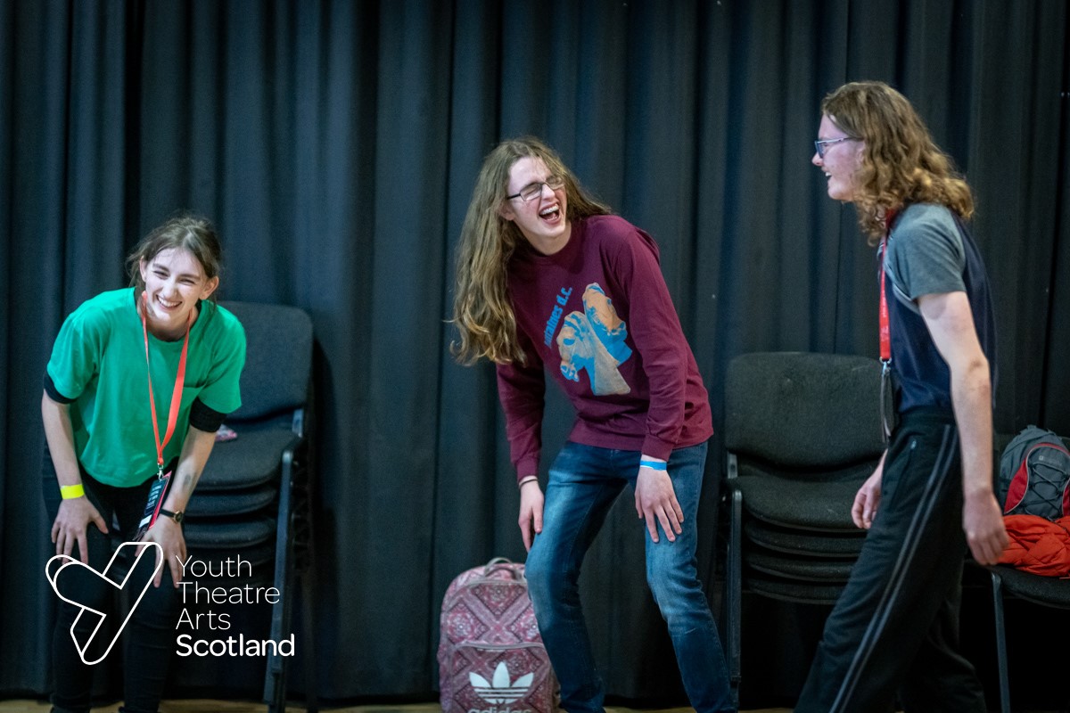 National Festival of Youth Theatre 2022 20 thumbnail One Day Workshop Sat 2 July 2022 Grammar School Ayr NFYT 2022 © photographer Andy Catlin www.andycatlin.com 3309