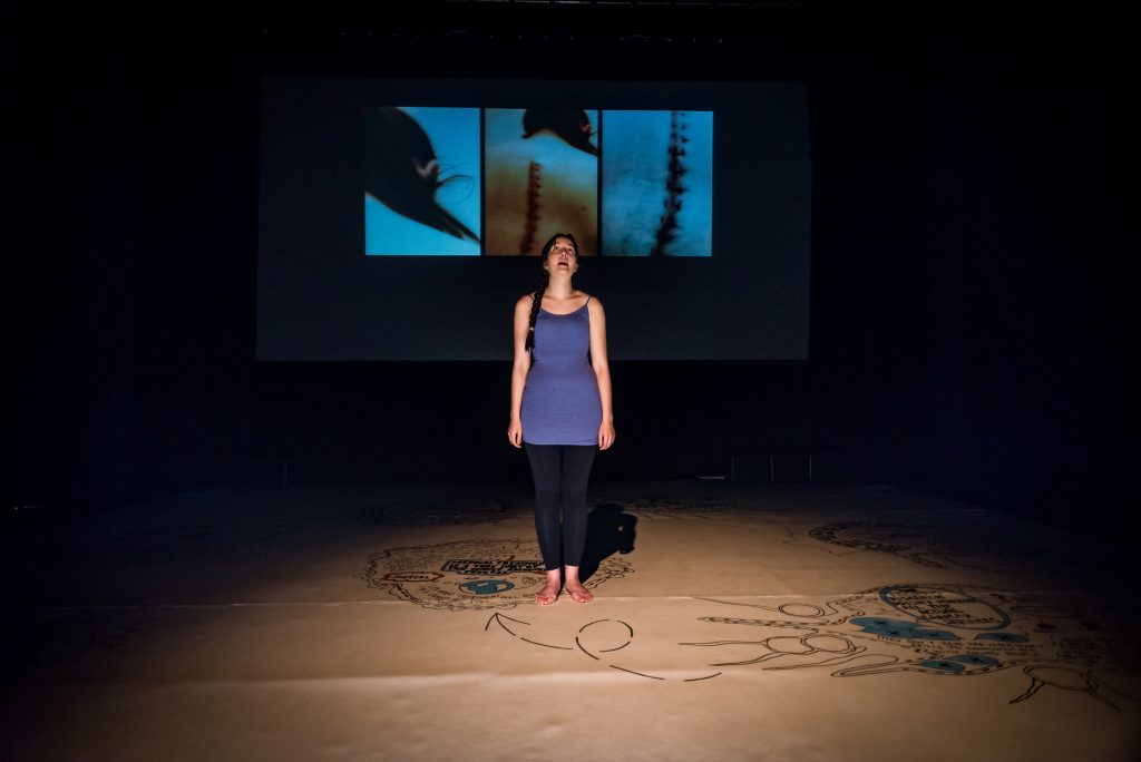 Chrysalis 2017 29 There is a Light Brightlight – Contact Young Company Fri 17 Nov 2017 Traverse Edinburgh photographer Andy Catlin 3608