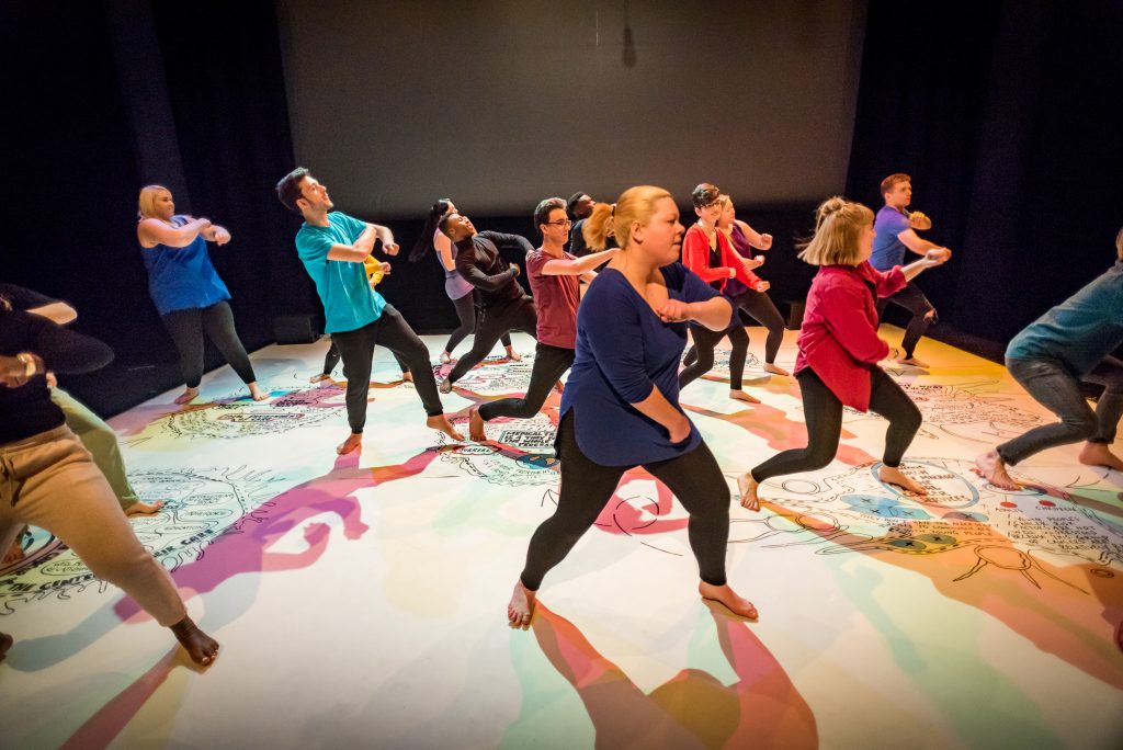 Chrysalis 2017 31 There is a Light Brightlight – Contact Young Company Fri 17 Nov 2017 Traverse Edinburgh photographer Andy Catlin 3770